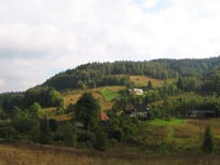 Nawojowa - widok na Stare Bobrowniki