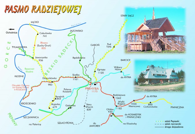 Szlaki Papieskie Pasmo Radziejowej fot. www.niedziela.pl/ 08.07.2020