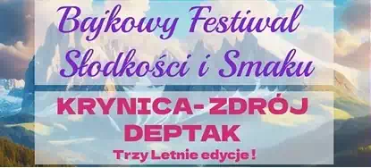 Bajkowy Festiwal Sodkoci i Smaku Krynica Zdrj fot. https://www.krynica.pl/