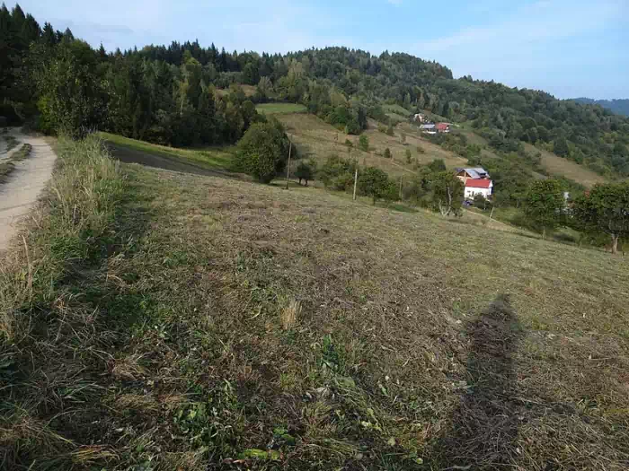 Szczyt Cieluszki, widok z okolic bacwki pod Bryjark ;; fot. Jerzy Opioa