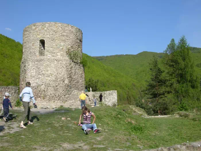 Zamek w Rytrze  fot.  tadeusz dziedzinaC