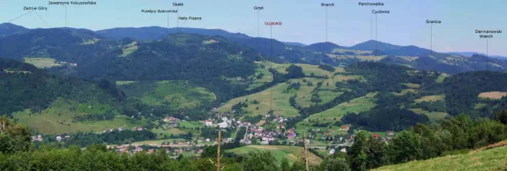 Panorama z wzgrza Pripor ;; fot. Jerzy Opioa